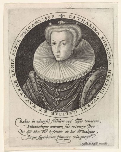 Portrait of Catherine of Bourbon