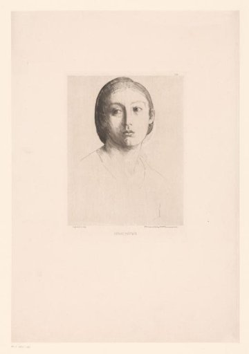 Head of a woman