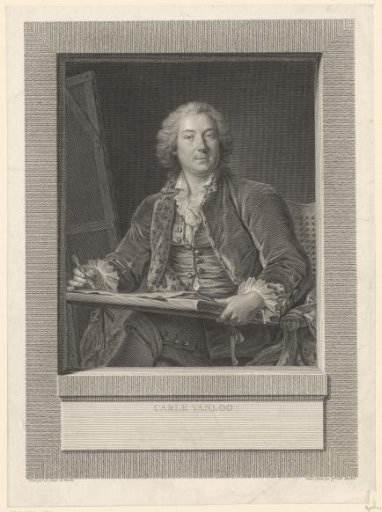 Portrait of Carle van Loo