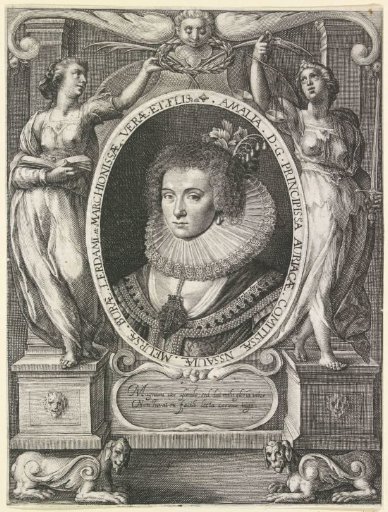 Portrait of Amalia of Solms