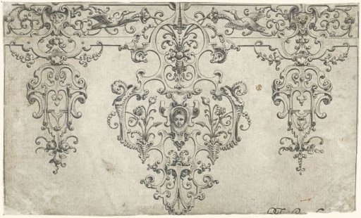 Point with a woman's head