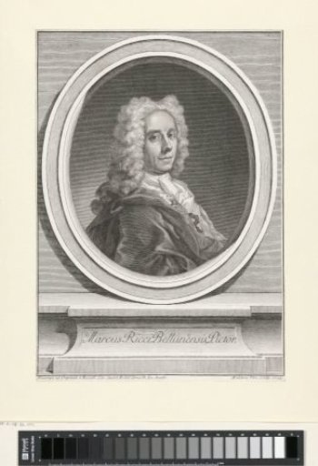 Portrait of the painter Marco Ricci