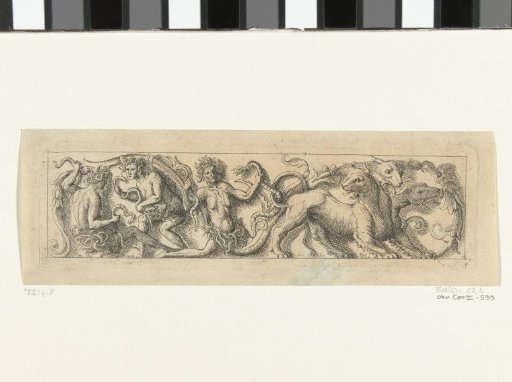 Three Furies and Cerberus