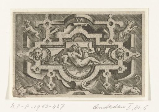 Depictions of the four elements: earth