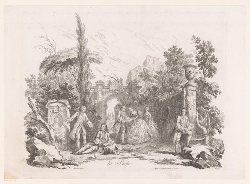 Poets in a landscape
