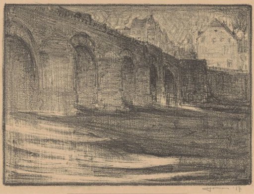 Saint Servatius Bridge over the Meuse in Maastricht