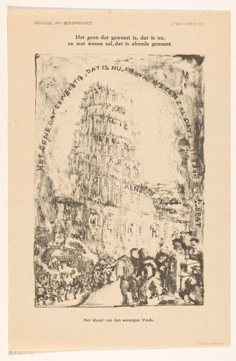 Tower with country names