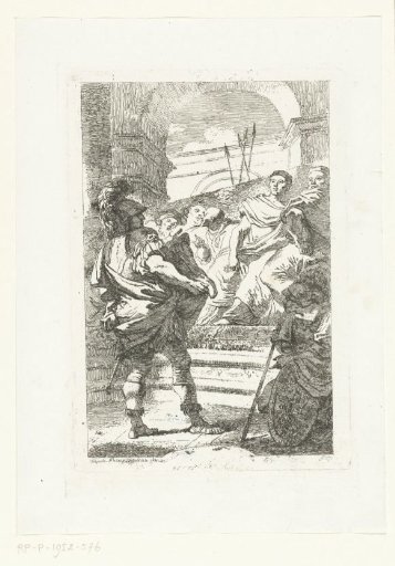 Mucius Scaevola before Porsenna