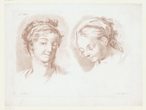 Two women's heads