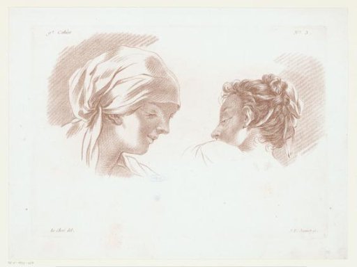 Two women's heads