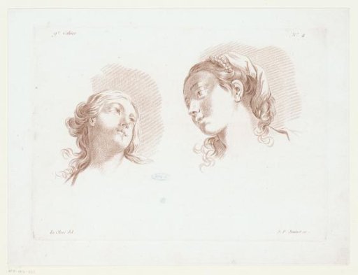 Two women's heads