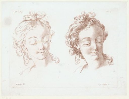 Two women's heads