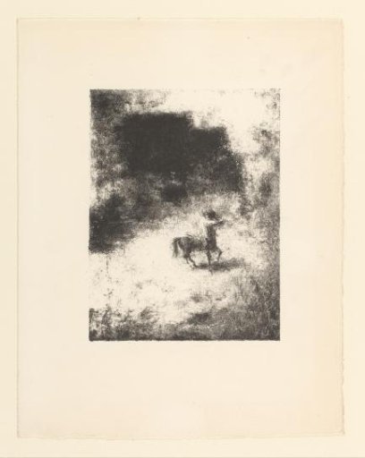 Centaur on an Open Place in the Forest