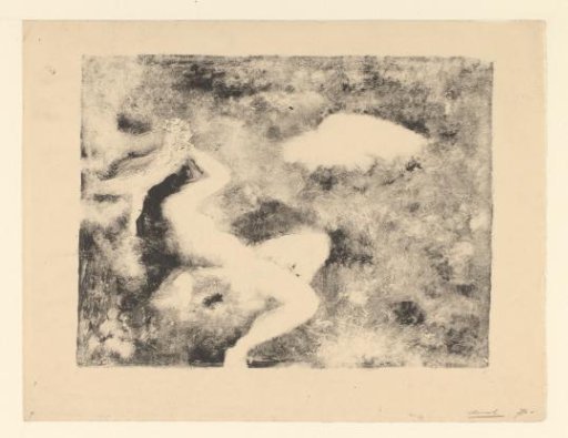 Reclining, Naked Woman in a Landscape