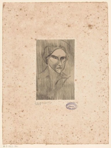 Head of a woman