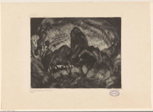 Hilly landscape with trees