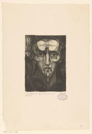 Head of a woman