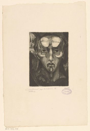 Head of a woman