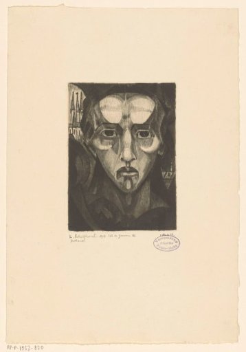 Head of a woman