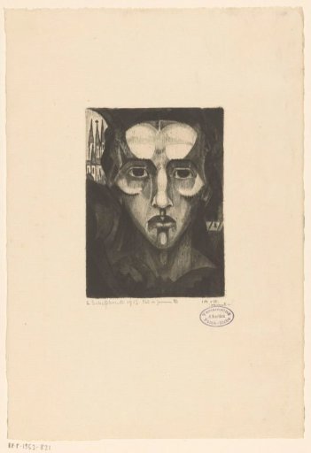 Head of a woman