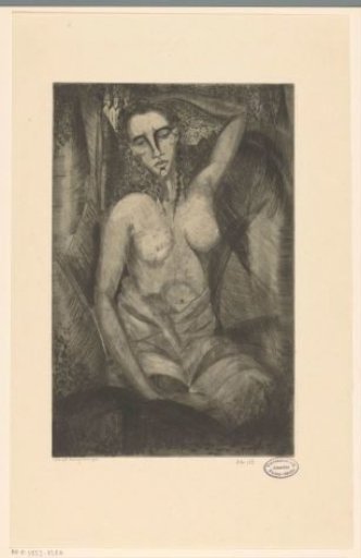Seated woman