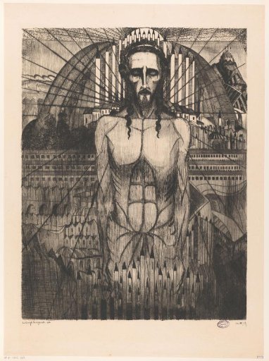 Christ among cathedrals