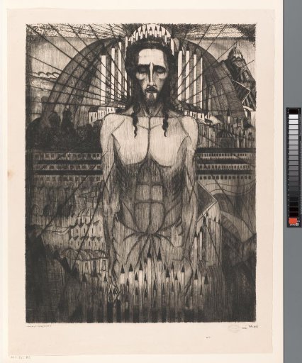 Christ among cathedrals