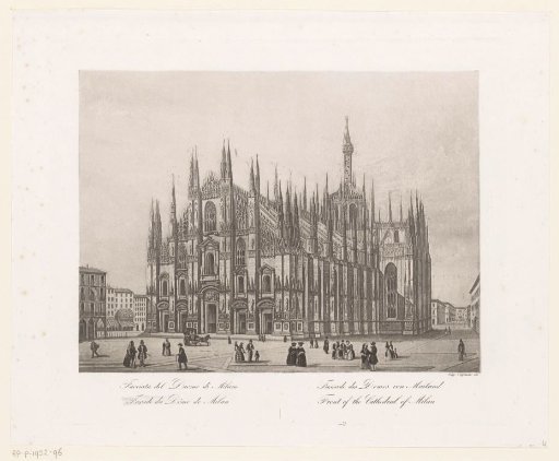 Facade of the Milan Cathedral