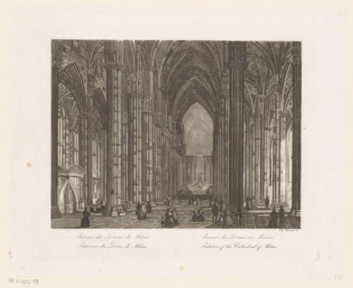 Interior of the Cathedral of Milan
