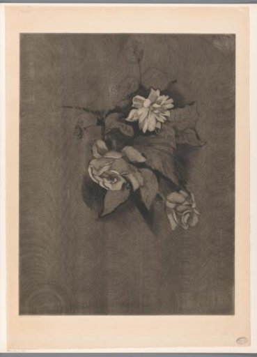 Flower still life with roses