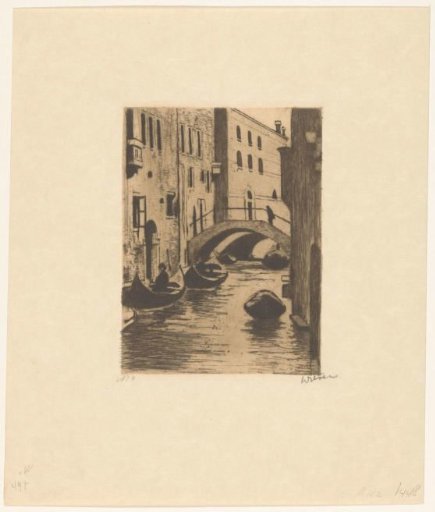 Bridge over the Rio di San Toma in Venice