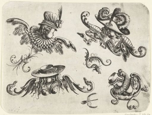 Four cherubs