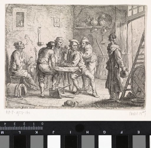 Woman Leaving an Inn
