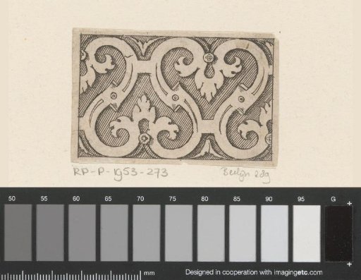 Plaitwork in heart shape