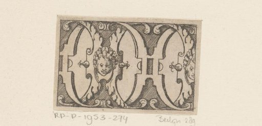 Interlaced work with two masks