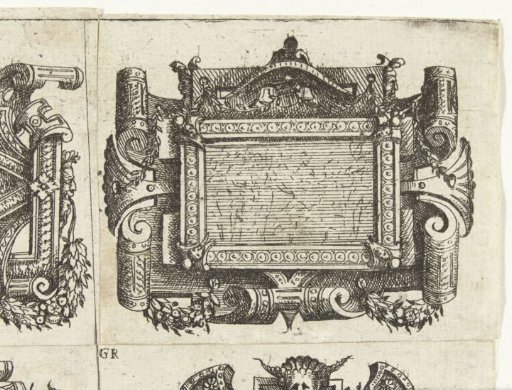 Rectangular cartouche