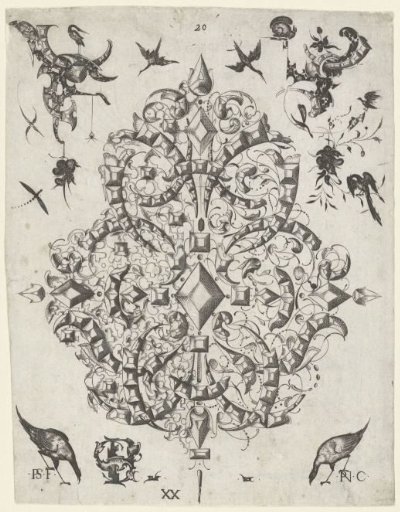 Jewel in the Shape of an Orfèvrerie Bouquet