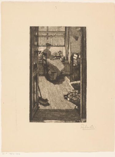 Maid in Front of the Window
