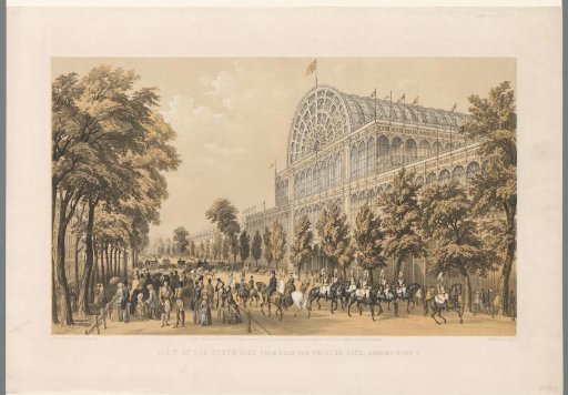 View of the south side of Crystal Palace