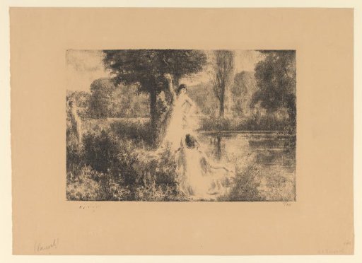 Three Women at the Water's Edge