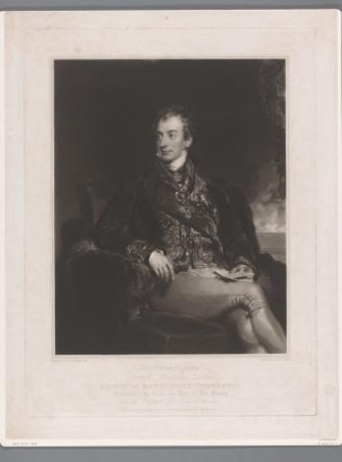 Portrait of Klemens Wenzel Lothar von Metternich