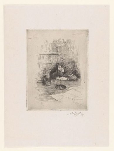 Portrait of the Painter Eduardo Zamacois y Zabala