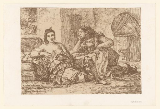 Two Seated Algerian Women