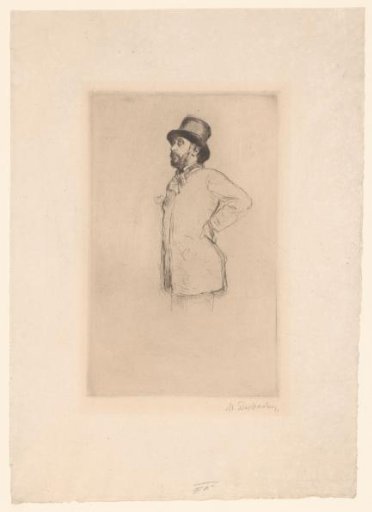 Portrait of Edgar Degas