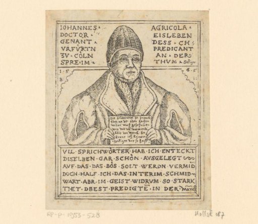 Portrait of Johannes Agricola