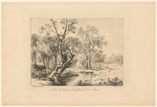 Landscape with Trees by the Water