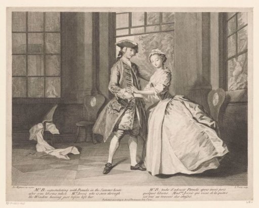 Mr. B. proposes to Pamela