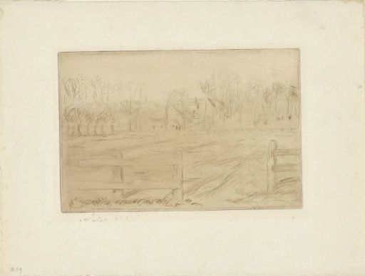 Meadow and Mill near Osny