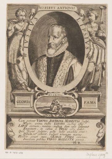 Portrait of Justus Lipsius