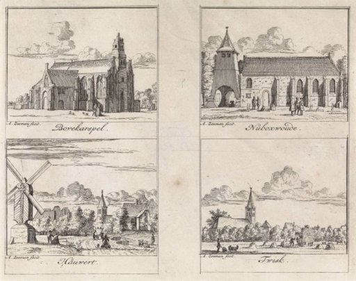Views of Bovenkarspel, Hauwert, Nibbixwoud and Twisk